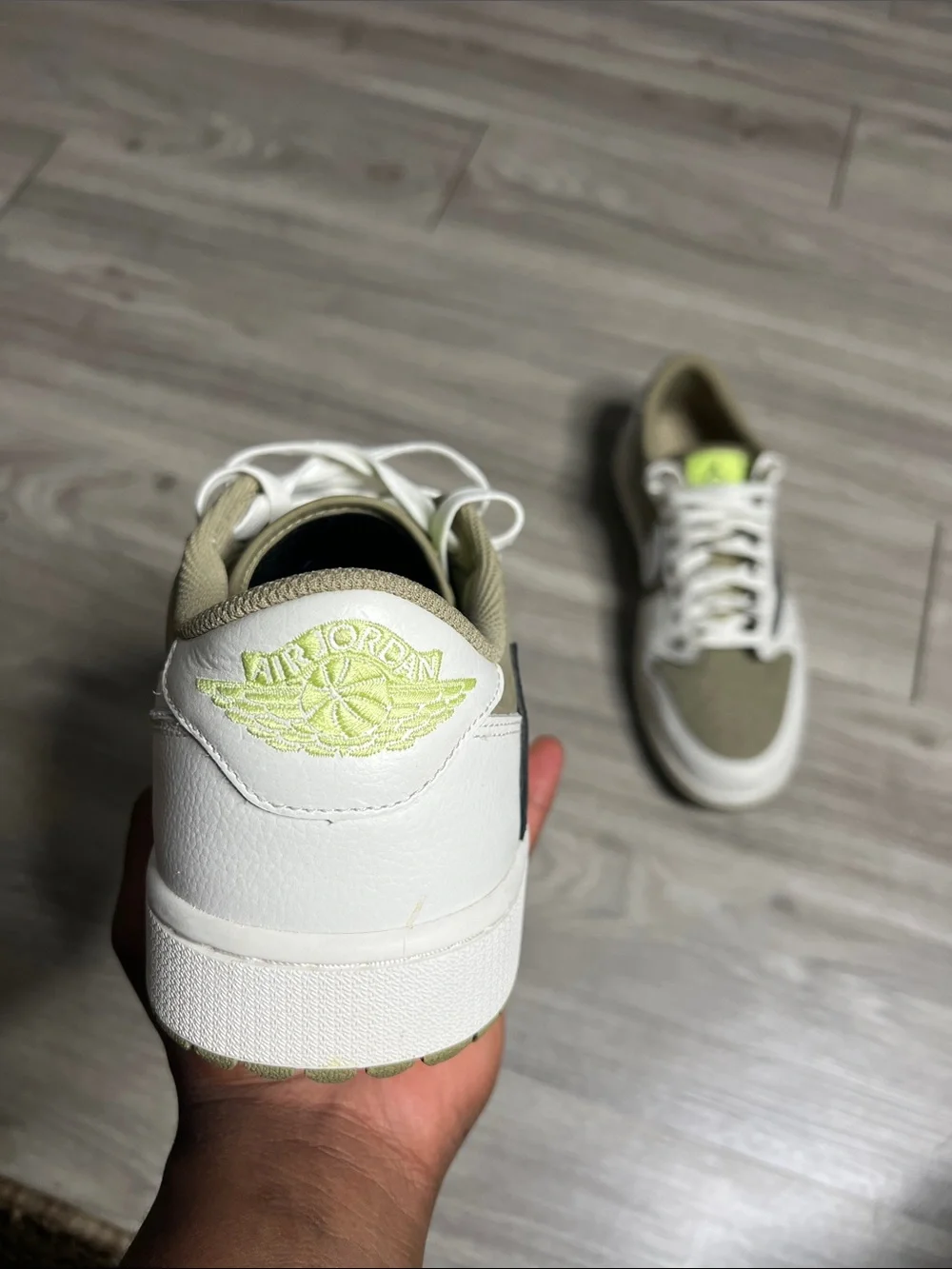 Air Jordan 1 Retro Low Golf Travis Neutral Olive (12)